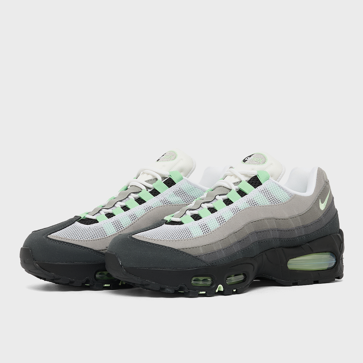 Nike Nike Air Max 95 Og Black Fresh Mint White Med Air Max 95 Og Big Bubble Fresh Mint Gris